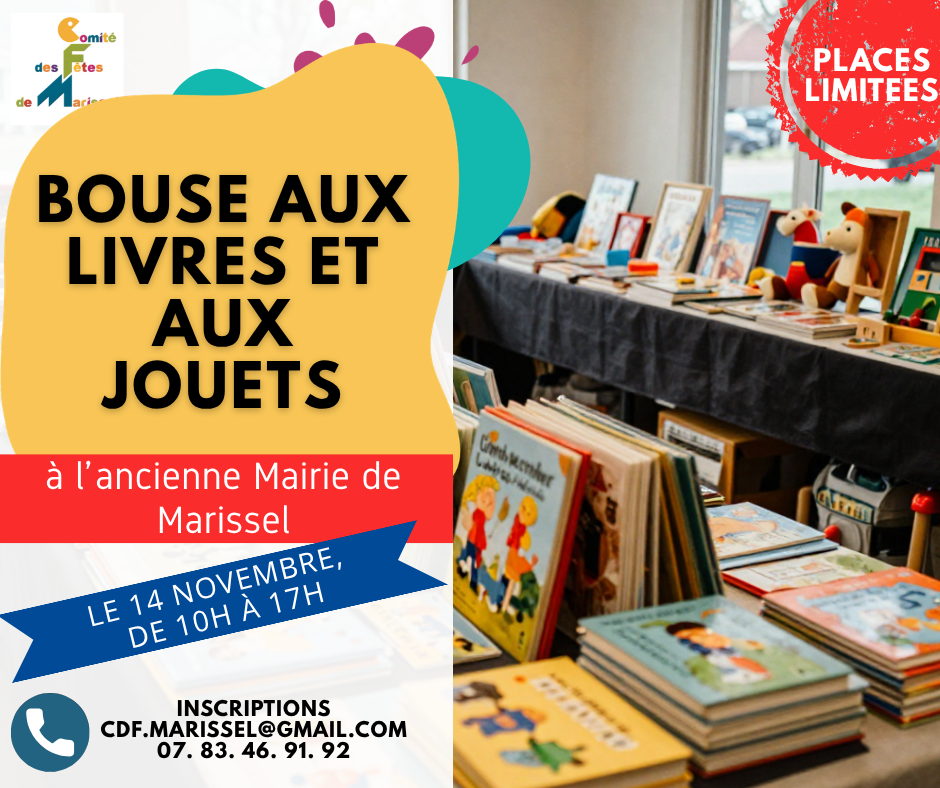 Bourse aux livres et aux jouets de Marissel